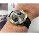 Dugena Racing Vintage swiss chronograph hand wind watch Cal Valjoux 7733 *** RALLYE ***