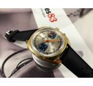 Dugena Racing Reloj suizo cronografo antiguo de cuerda Cal Valjoux 7733 *** RALLYE ***