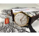 NOS LANDI Vintage swiss manual wind watch OVERSIZE Cal AS1130 Textured Dial *** NEW OLD STOCK ***
