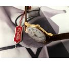 NOS Reloj Duward suizo antiguo de cuerda. Oversize: 38 mm Cal 171 (Unitas 176) *** NEW OLD STOCK ***