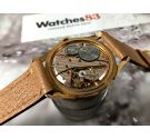 NOS EMYL Reloj suizo vintage de cuerda Plaqué OR Cal AS 1486 *** NUEVO DE ANTIGUO STOCK ***