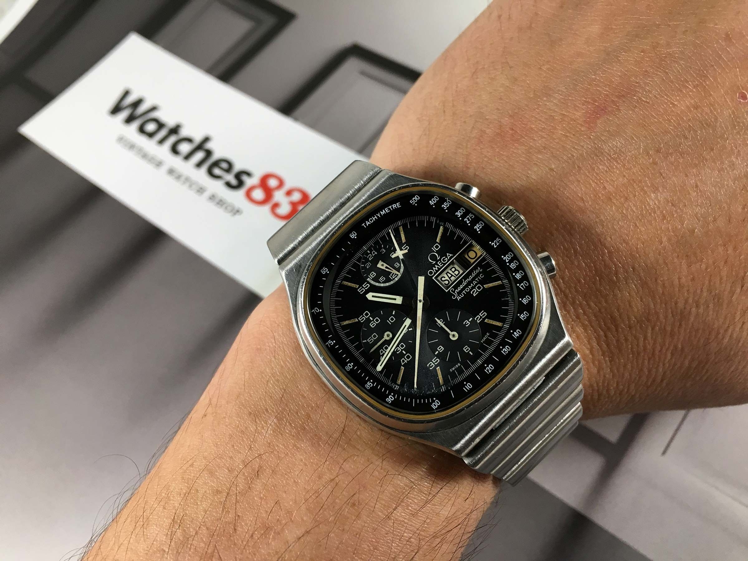 Omega Speedmaster TV Day Date Automatic 