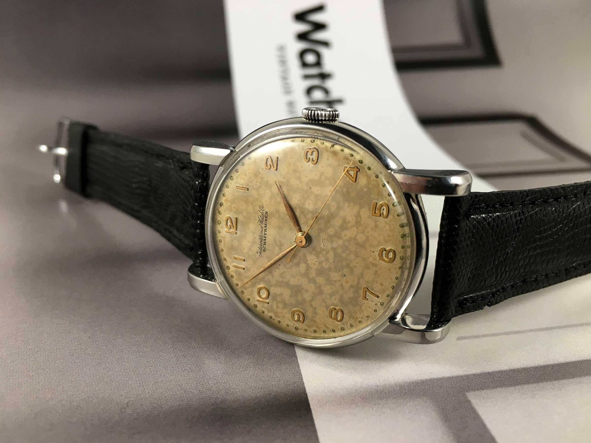 IWC International Watch Co Vintage swiss hand wind watch Calibre IWC 89 ...