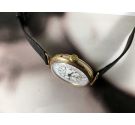 Verbania Chronometre Chronographe Reloj vintage Cronógrafo de trinchera suizo antiguo de cuerda *** GRAN DIÁMETRO ***