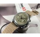 BERNA WATCH Reloj Vintage suizo cronógrafo de cuerda Cal Valjoux 22 *** PRECIOSA PÁTINA ***