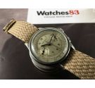 BERNA WATCH Reloj Vintage suizo cronógrafo de cuerda Cal Valjoux 22 *** PRECIOSA PÁTINA ***