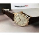 CYMA Swiss vintage manual winding watch Cal 586K Gold 18K 0.750 OVERSIZE *** WONDERFUL ***
