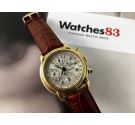 Maurice Lacroix automatic Vintage watch chronograph Cal Valjoux 7750 Ref 39353 + BOX + Papers