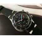 CROTON Chronomaster Aviator Sea Diver Vintage hand wind chronograph watch Cal Valjoux 23 *** SPECTACULAR ***