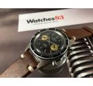 Craftsman vintage swiss hand winding chronograph watch Cal Landeron 248 Panda reverse dial *** BEAUTIFUL ***