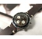 NEPTUNE BAYLOR Vintage swiss chronograph manual wind watch Cal Landeron 349 Tropical *** SPECTACULAR CHOCOLATE DIAL ***