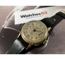 LYCKE WATCH Chronographe Suisse Reloj Vintage suizo cronógrafo de cuerda Cal Valjoux 22 *** PRECIOSA PÁTINA ***