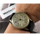 LYCKE WATCH Chronographe Suisse Vintage swiss chronograph hand winding watch Cal Valjoux 22 *** PRECIOUS PATINA ***