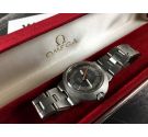 NOS Omega Dynamic Reloj de mujer suizo vintage automático + ESTUCHE *** NUEVO DE ANTIGUO STOCK ***