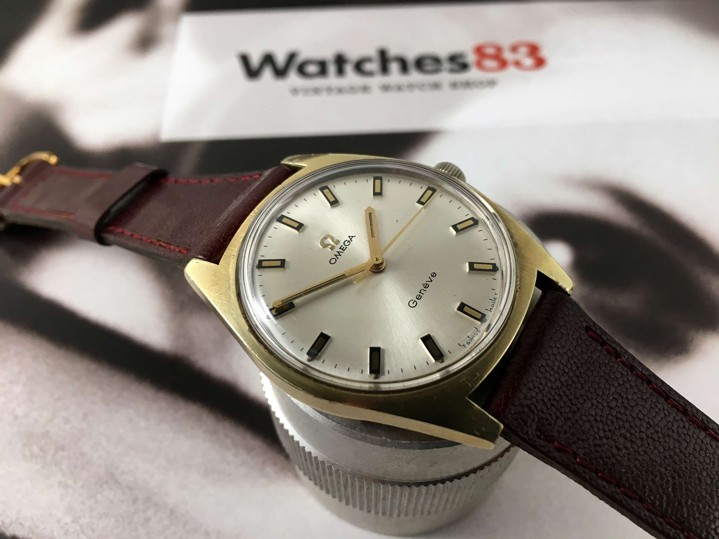 Omega Genève vintage swiss manual winding watch Ref 135 ...