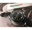 CANDINO Chronographe Vintage swiss hand winding chronograph watch Cal Valjoux 7733 OVERSIZE *** SPECTACULAR ***