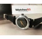Thermidor vintage manual winding watch Black dial Cal. ETA 2390 *** POLEROUTER STYLE ***