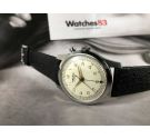 N.O.S. VULCAIN CRICKET Wrist Alarm swiss vintage hand winding watch Cal 120 *** NEW OLD STOCK ***