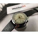 N.O.S. VULCAIN CRICKET Wrist Alarm swiss vintage hand winding watch Cal 120 *** NEW OLD STOCK ***