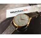 EMYL Reloj suizo antiguo de cuerda OVERSIZE 39 mm Landeron 540 Plaqué OR *** NUEVO DE ANTIGUO STOCK ***