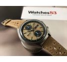 Seiko Panda Vintage automatic chronograph watch Ref 6138-8021 Tropical Dial 21 jewels *** SPECTACULAR PATINA ***