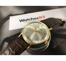 IWC International Watch Co Schaffhausen Vintage swiss manual winding watch Cal. IWC 402 GOLD 18K *** COLLECTORS ***