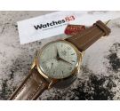 NOS Vintage swiss hand winding watch FORTIS PLAQUÉ OR Cal. ETA 1120 OVERSIZE 38 mm *** NEW OLD STOCK ***