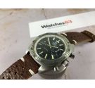 TITUS Vintage swiss chronograph hand winding watch 20 ATM Cal. Valjoux 7733 Ref 8765 *** DIVER ***