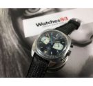 AURORE Watch Vintage swiss chronograph hand winding watch Cal. Valjoux 7734 *** RALLY DIAL ***