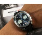 AURORE Watch Reloj cronógrafo suizo vintage de cuerda Cal. Valjoux 7734 *** DIAL RALLY ***