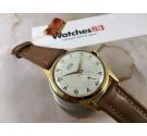 NOS FORTIS FURORA Vintage swiss manual winding watch OVERSIZE PLAQUÉ OR Cal. AS 1130 *** NEW OLD STOCK ***