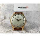 TITAN Reloj vintage suizo antiguo de cuerda Plaqué OR Cal. Unitas 600 OVERSIZE *** NEW OLD STOCK ***