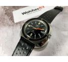 LONGINES ULTRA-CHRON Swiss vintage automatic watch DIVER Cal. 431 Bakelite bezel 36000 A/h *** ALMOST NOS ***