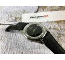 UNIVERSAL GENEVE POLEROUTER DATE Vintage swiss automatic watch Cal. 69 Microtor *** BLACK DIAL ***