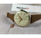 FESTINA vintage swiss hand wind watch Cal. ETA 853 Plaqué or MINT oversize *** AWESOME DIAL ***