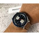 Seiko Kakume Chrono Automatic vintage chronograph watch Cal. 6138 Ref 6138-0030 *** SPECTACULAR BLUE DIAL ***
