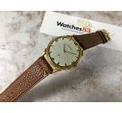 NOS CRYSREY Vintage swiss manual winding watch Cal. Felsa 750 OVERSIZE DIAL TEXTURED *** NEW OLD STOCK ***