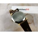 NOS TECHNOS vintage swiss hand winding watch Cal. AS 1486 OVERSIZE Plaqué or *** NEW OLD STOCK***