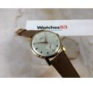 NOS TECHNOS vintage swiss hand winding watch Cal. AS 1486 OVERSIZE Plaqué or *** NEW OLD STOCK***