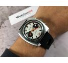 TELSTAR Vintage chronograph swiss hand winding watch Valjoux 7734 COMPENSAMATIC Dial Argonaut Style *** PANDA DIAL ***