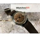 CHRONOGRAPHE SUISSE Vintage swiss hand wind chronograph watch Landeron 47 paved hands SPECTACULAR DIAL *** 3 PUSHERS ***