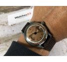 CHRONOGRAPHE SUISSE Reloj suizo cronógrafo vintage de cuerda Landeron 47 Agujas pavonadas DIAL ESPECTACULAR *** 3 PULSADORES ***