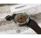 CHRONOGRAPHE SUISSE Vintage swiss hand wind chronograph watch Landeron 47 paved hands SPECTACULAR DIAL *** 3 PUSHERS ***