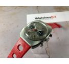 VALGINE Ref. 4050/1 Reloj suizo cronógrafo antiguo de cuerda Valjoux 7734 *** DIAL PANDA ***