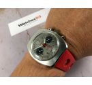 VALGINE Ref. 4050/1 Vintage swiss hand winding chronograph watch Valjoux 7734 *** PANDA DIAL ***