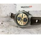 SEIKO PANDA Vintage automatic chronograph watch Ref. 6138-8020 Cal. 6138-B SPECTACULAR PATINA *** TROPIC DIAL ***