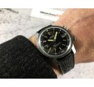 LANCO BARRACUDA swiss vintage automatic watch Diver CHOCOLATE DIAL Cal. 1146 SPECTACULAR *** SUPER COMPRESSOR ***