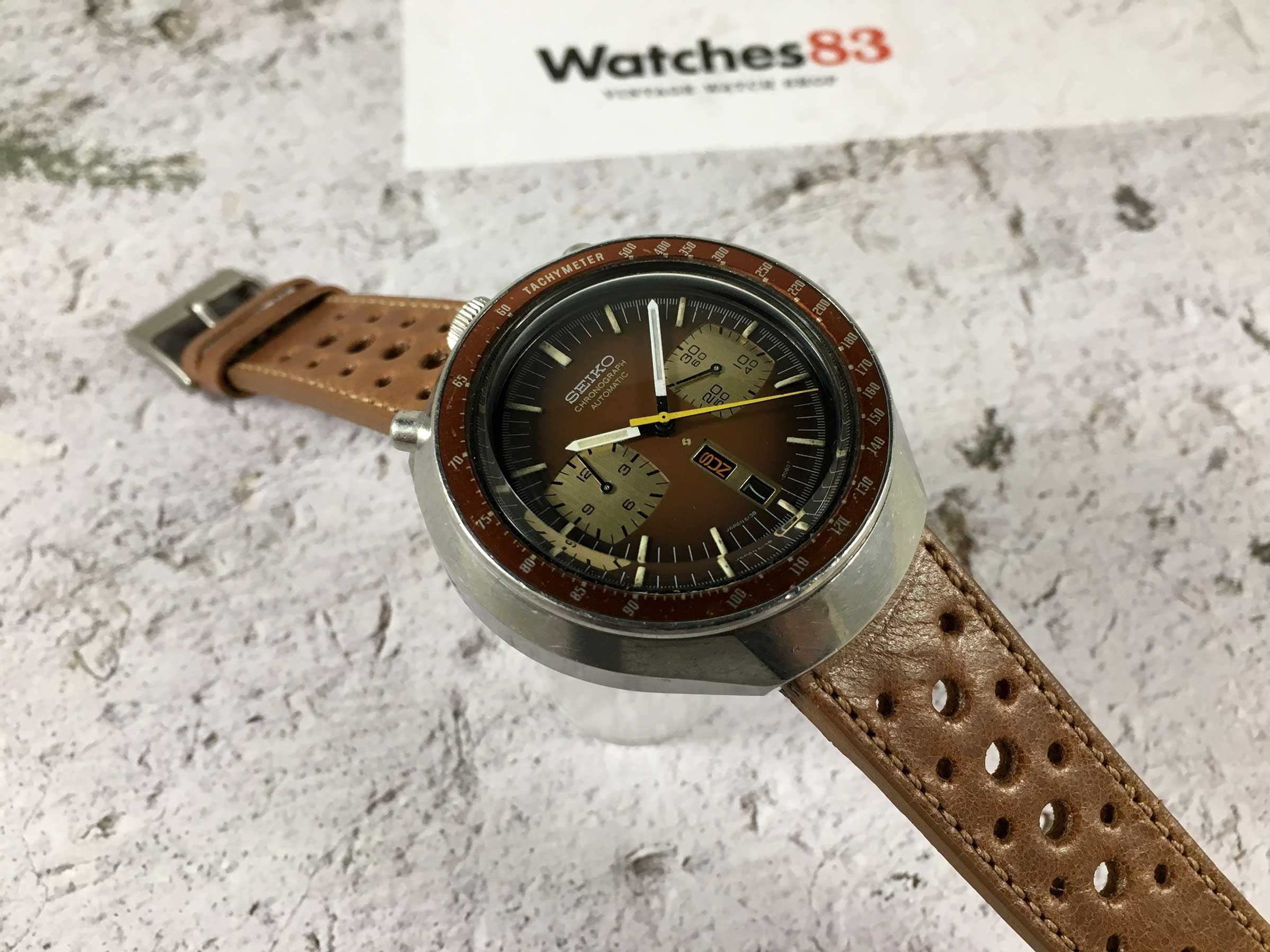 SEIKO 6138-0040 chronograph automatic watch BULLHEAD Cal. 6138-B ALL  ORIGINAL *** SPECTACULAR *** Seiko Vintage watches - Watches83