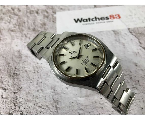 OMEGA SEAMASTER COSMIC 2000 Cal. 1012 Vintage swiss automatic watch Ref. 166.136 Band: 1198/195 *** OVERSIZE ***