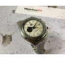 TISSOT NAVIGATOR Ref. 45500 Reloj vintage suizo automático Lemania 1343 DIAL PANDA *** ESPECTACULAR ***
